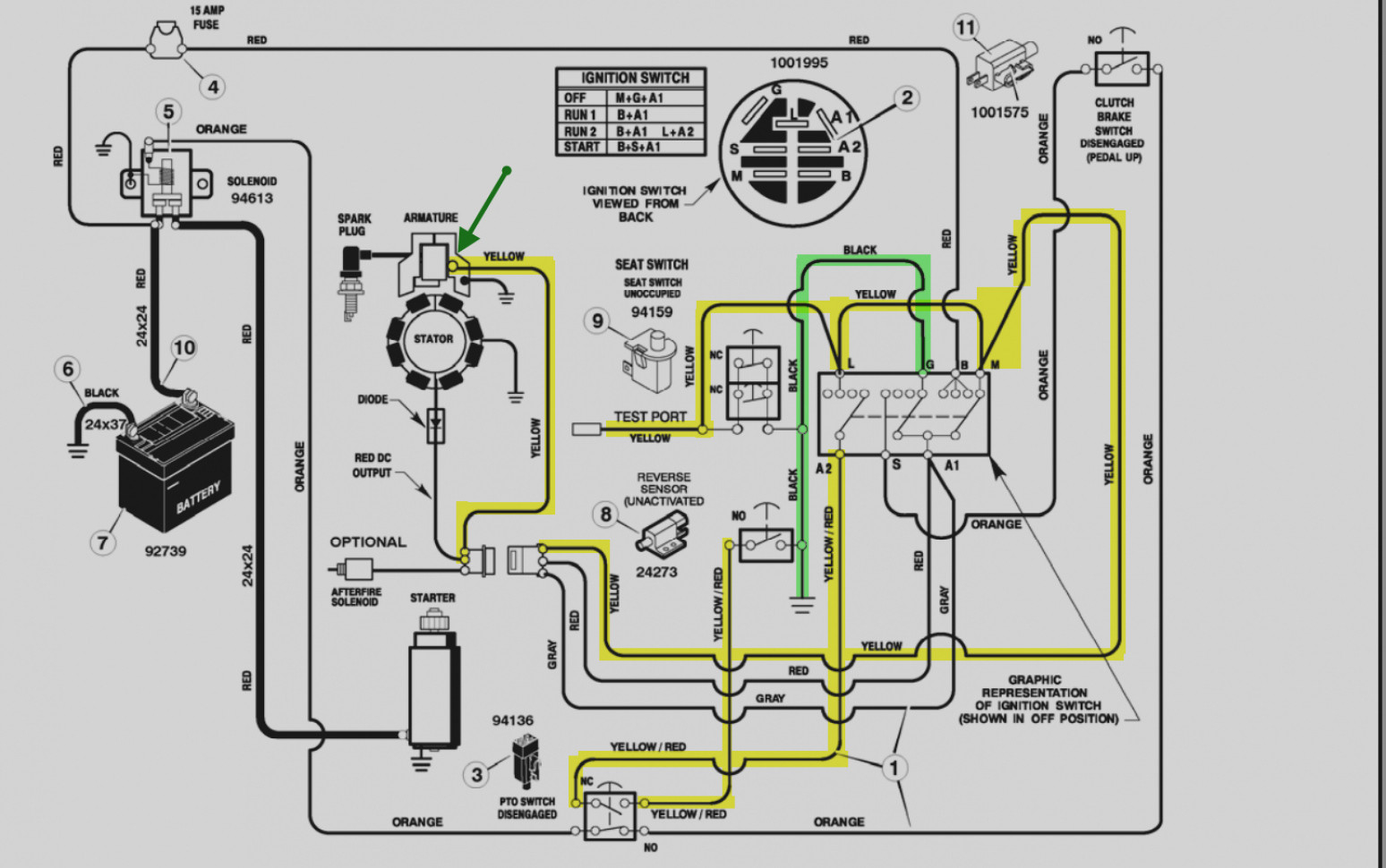 Briggs And Stratton Key Switch Wiring Diagram - Free Wiring Diagram - Lawn Mower Ignition Switch Wiring Diagram
