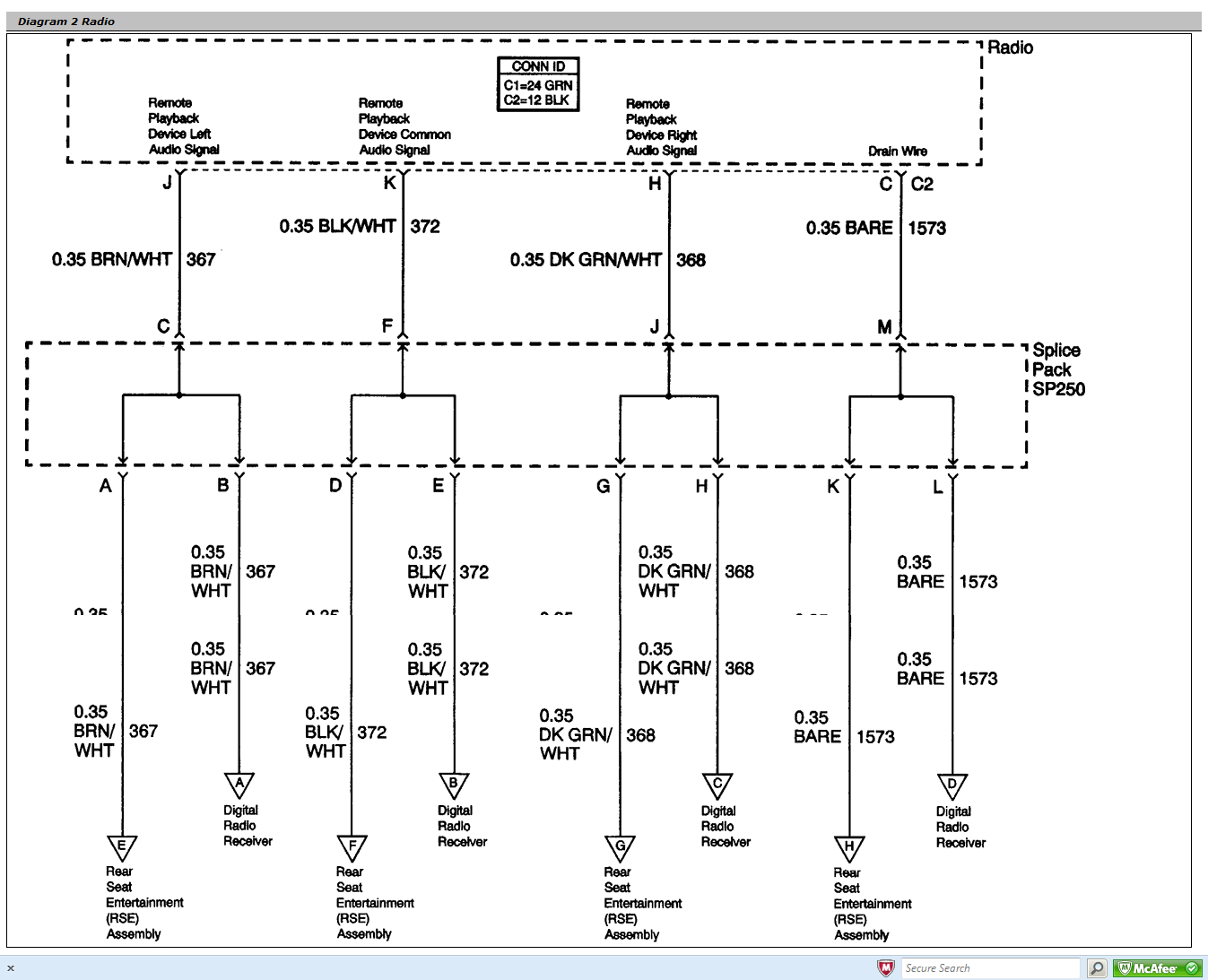 Buick Rendezvous Radio Wiring Diagram | Schematic Diagram - 2003 Gmc Yukon Stereo Wiring Diagram