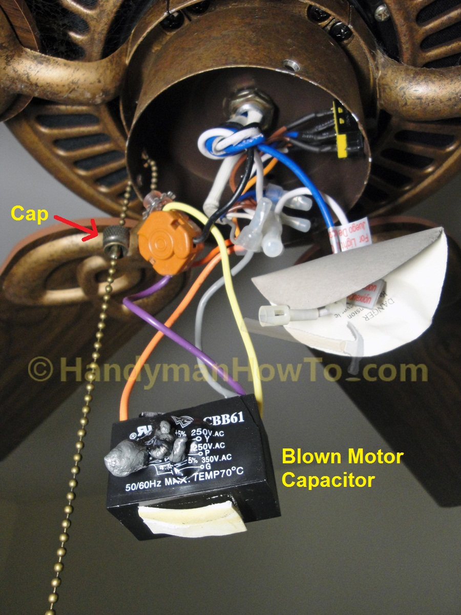 Cbb61 Fan Capacitor 3 Wire Diagram | Wiring Diagram - 5 Wire Ceiling Fan Capacitor Wiring Diagram