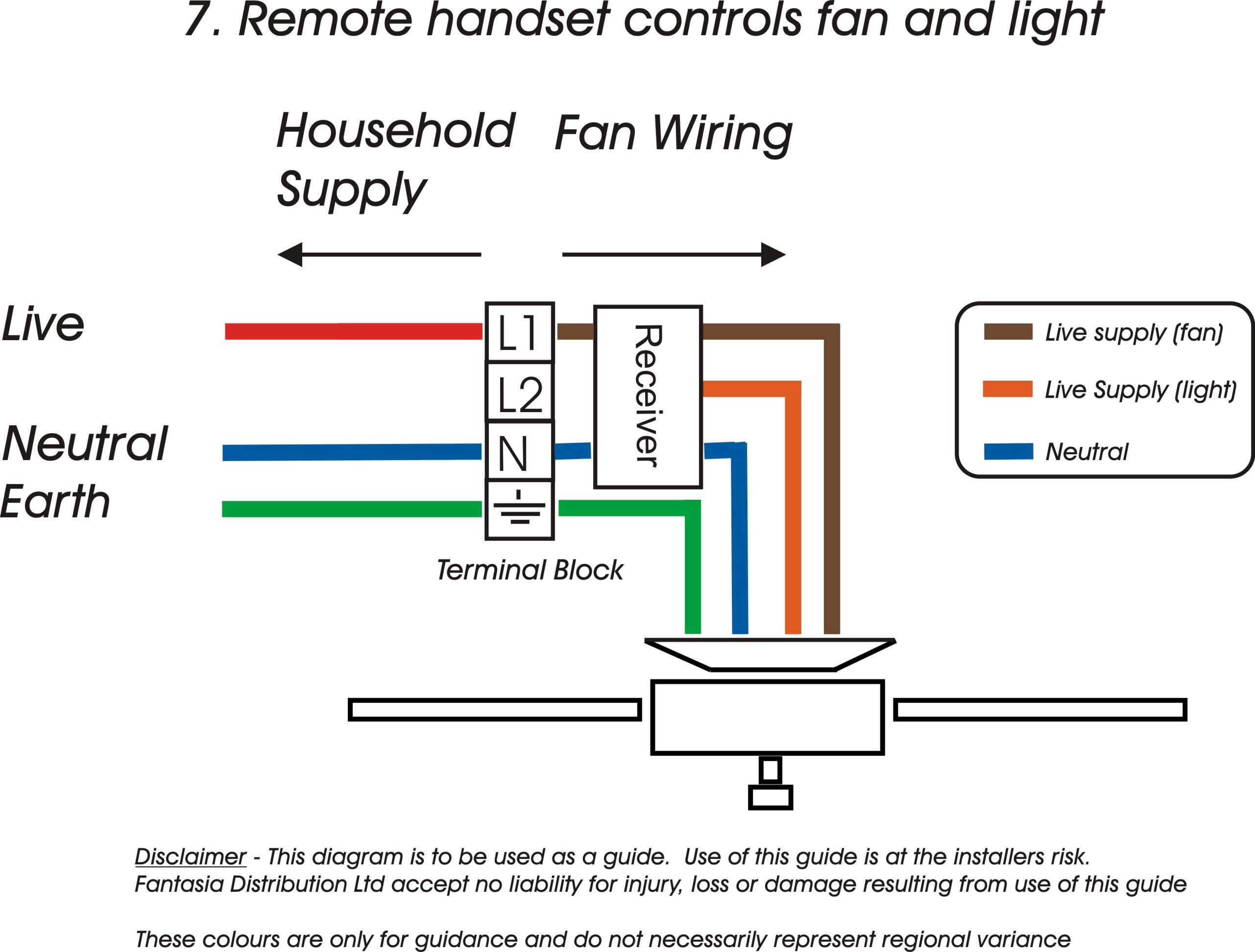 Ceiling Fan Wiring Diagram Capacitor A With 4 Wires Two Switches How - Fan Wiring Diagram