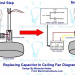 Ceiling Fan Wiring Diagram With Capacitor | Wiring Diagram   Ceiling Fan Capacitor Wiring Diagram