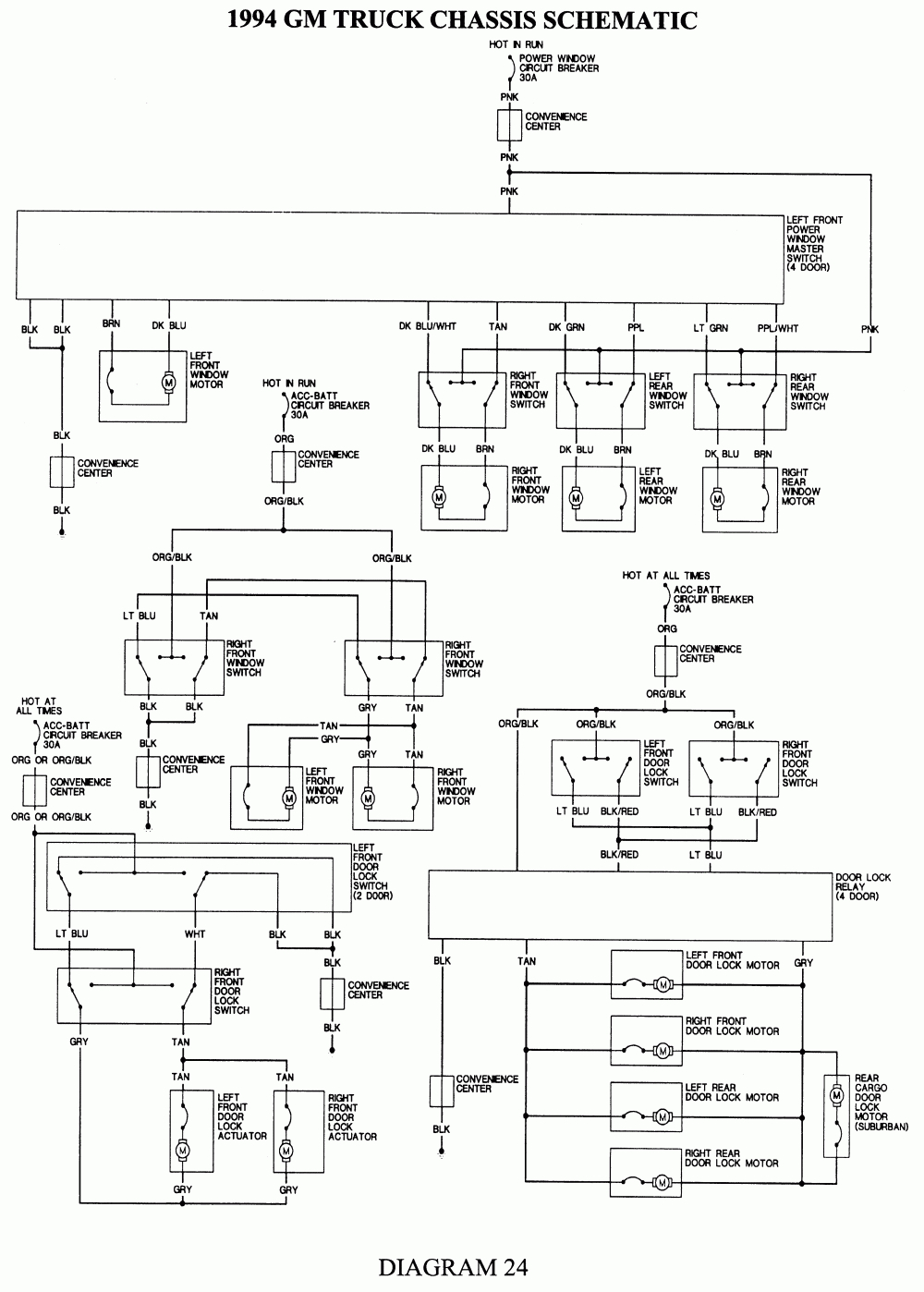 Chevy 94 Wiring Diagram - Wiring Diagram Data - 1994 Chevy Truck Wiring Diagram Free