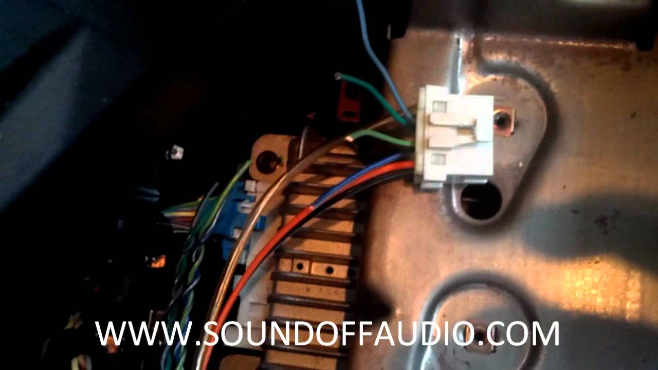 Chevy Silverado Amp Bypass - Youtube - 2004 Silverado Bose Amp Wiring Diagram