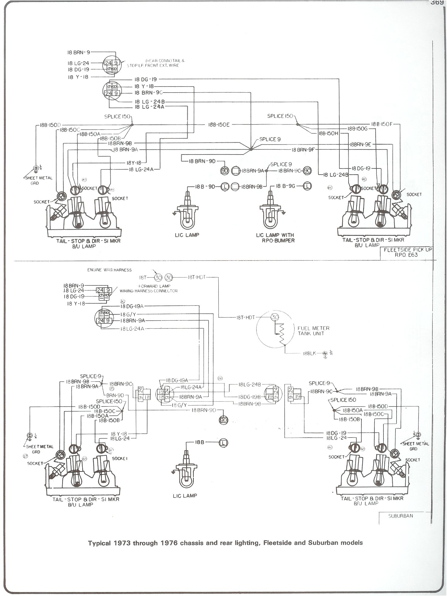 Complete 73-87 Wiring Diagrams - 87 Chevy Truck Wiring Diagram