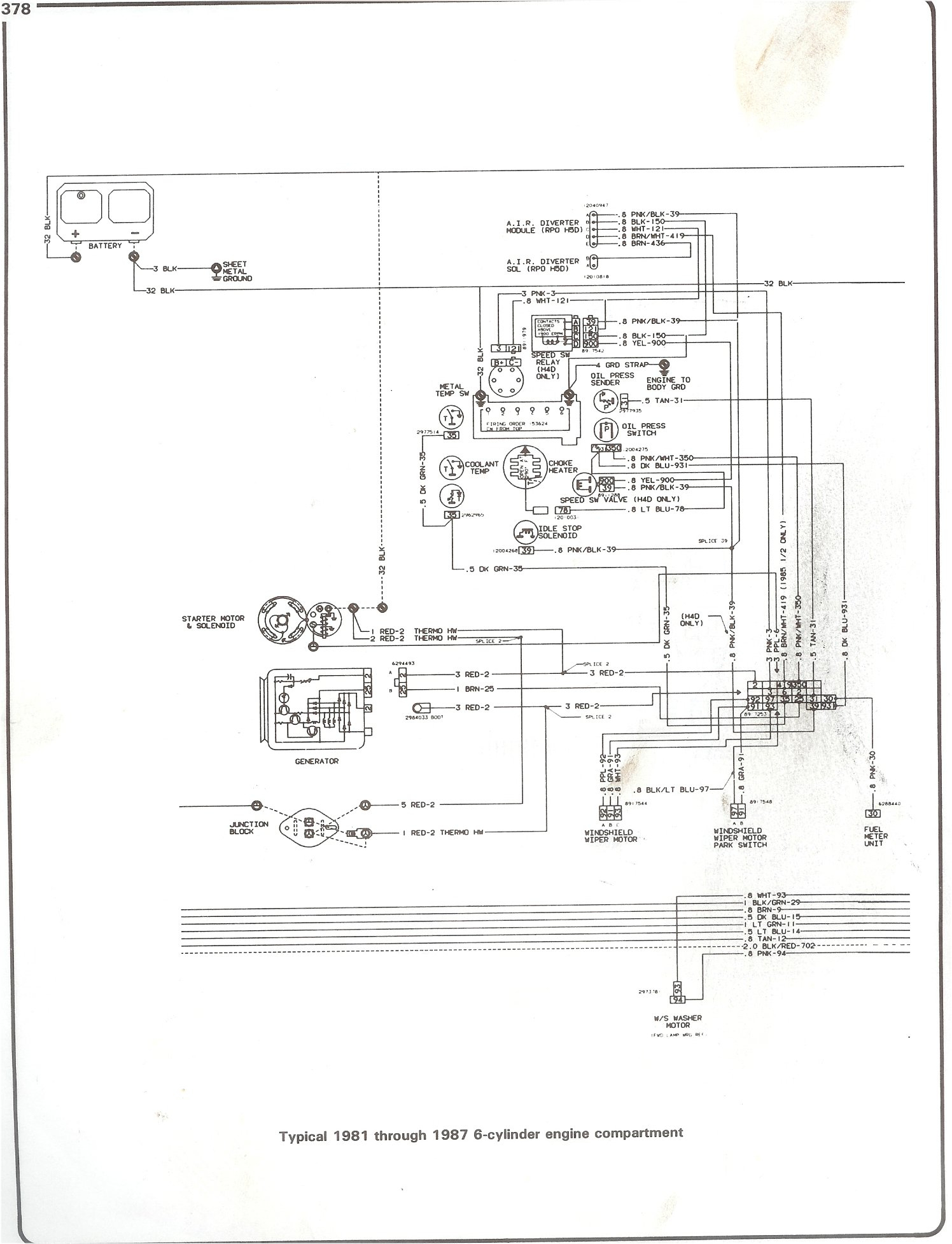 Complete 73-87 Wiring Diagrams - Ignition Wiring Diagram Chevy 350