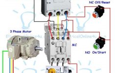 Contactor Wiring Guide For 3 Phase Motor With Circuit Breaker - 3 Phase Motor Starter Wiring Diagram