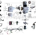Coolster 110Cc Atv Parts Furthermore 110Cc Pit Bike Engine Diagram   110Cc Chinese Atv Wiring Diagram