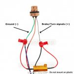 Creative Led Load Resistor Wiring Diagram Details About 4Pcs 50W 6Rj   Led Load Resistor Wiring Diagram