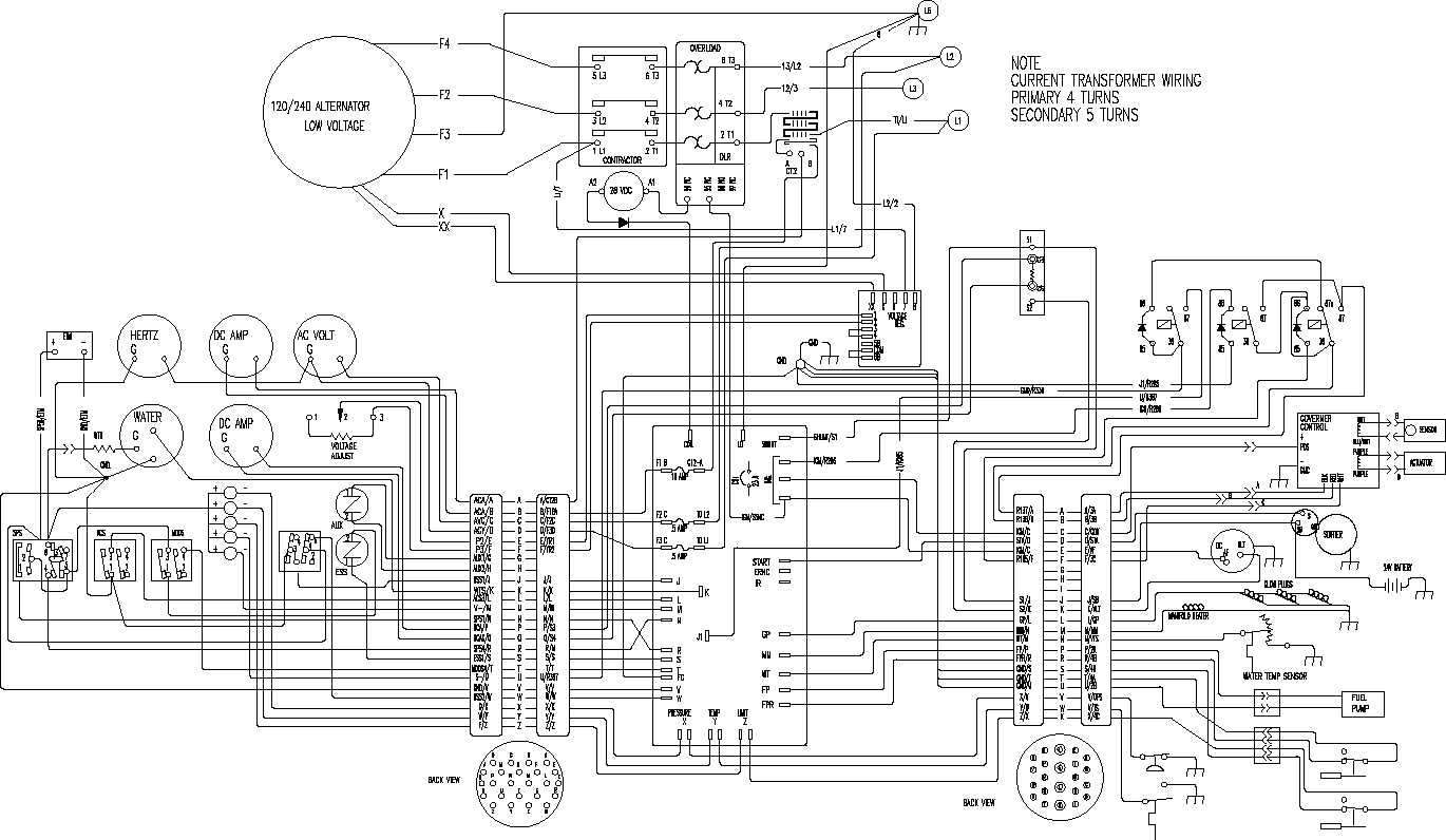 Diagram Automatic Changeover Switch For Generator Circuit And Wiring - Generator Automatic Transfer Switch Wiring Diagram