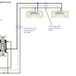 Diagram For Wiring 4 Fluorescent Lights Between Two 3Way Switches   Wiring Two Lights To One Switch Diagram