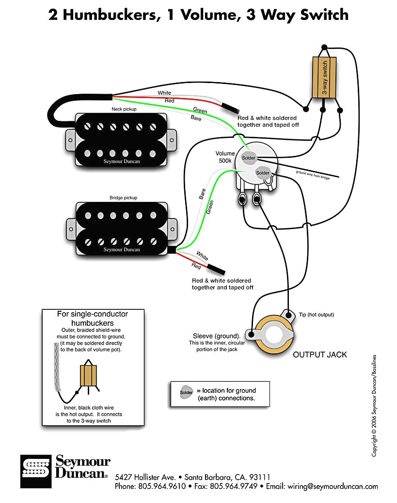 Dimarzio Pickup Wiring Diagram - Wiring Diagram Blog - Dimarzio Wiring Diagram