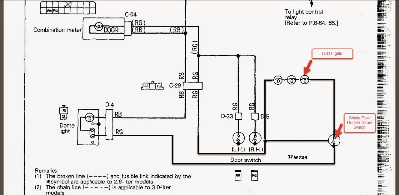 Dome Lights Wiring Diagram | Manual E-Books - Dome Light Wiring Diagram
