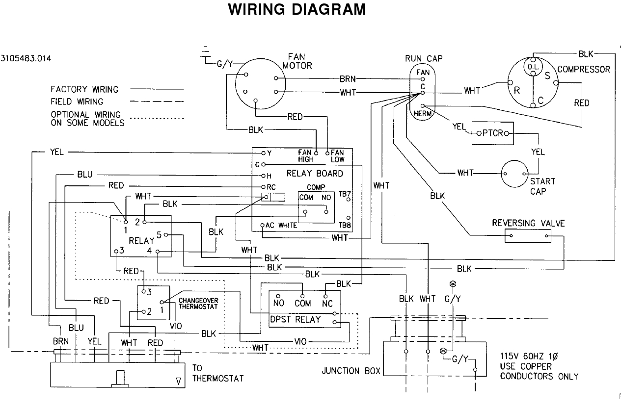 Dometic Hvac Wiring Diagram | Manual E-Books - Duo Therm Thermostat Wiring Diagram