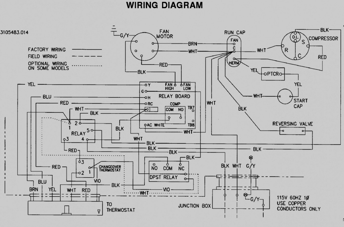 Dometic Thermostat Wiring Diagram | Manual E-Books - Dometic Rv Thermostat Wiring Diagram