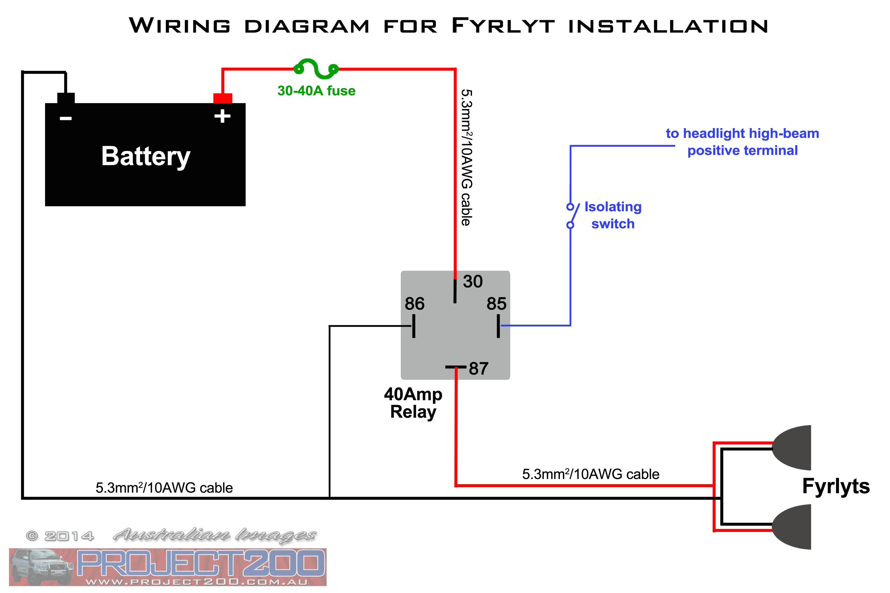 Driving Light Wiring Diagram | Wiring Library - 5 Pin Relay Wiring Diagram Driving Lights