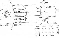 Dual Voltage Motor Diagram Wiring - Wiring Diagram Detailed - Single Phase Motor Wiring Diagram