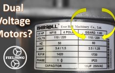 Dual Voltage Motors, How They Work, And Wiring Them Without The Wire - Electric Motor Wiring Diagram 220 To 110