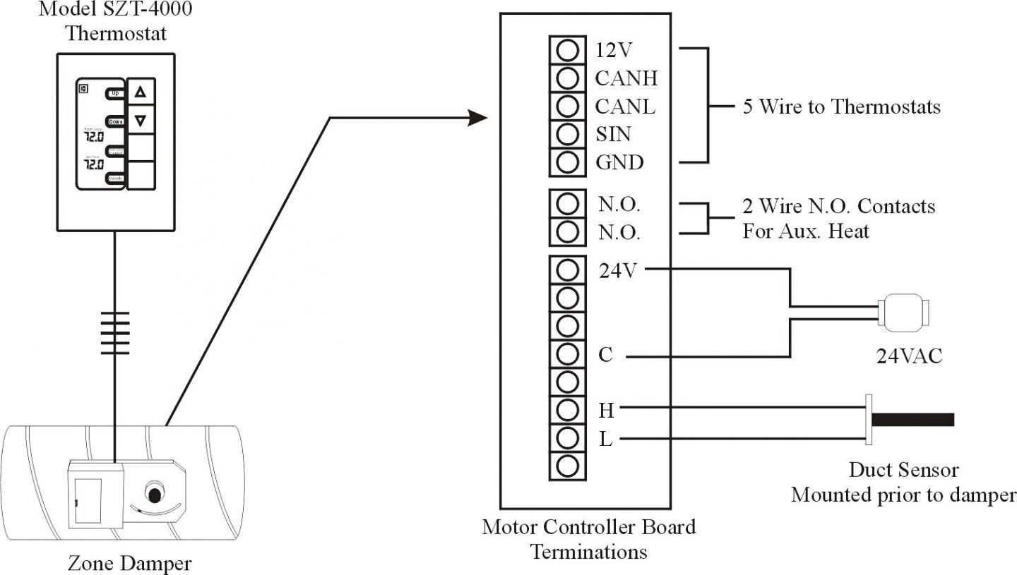 Duct Smoke Detector Wiring Diagram | Manual E-Books - Duct Smoke Detector Wiring Diagram
