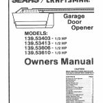 √ Craftsman Garage Door Opener Wiring Diagram Valid Genie Garage   Craftsman Garage Door Opener Wiring Diagram