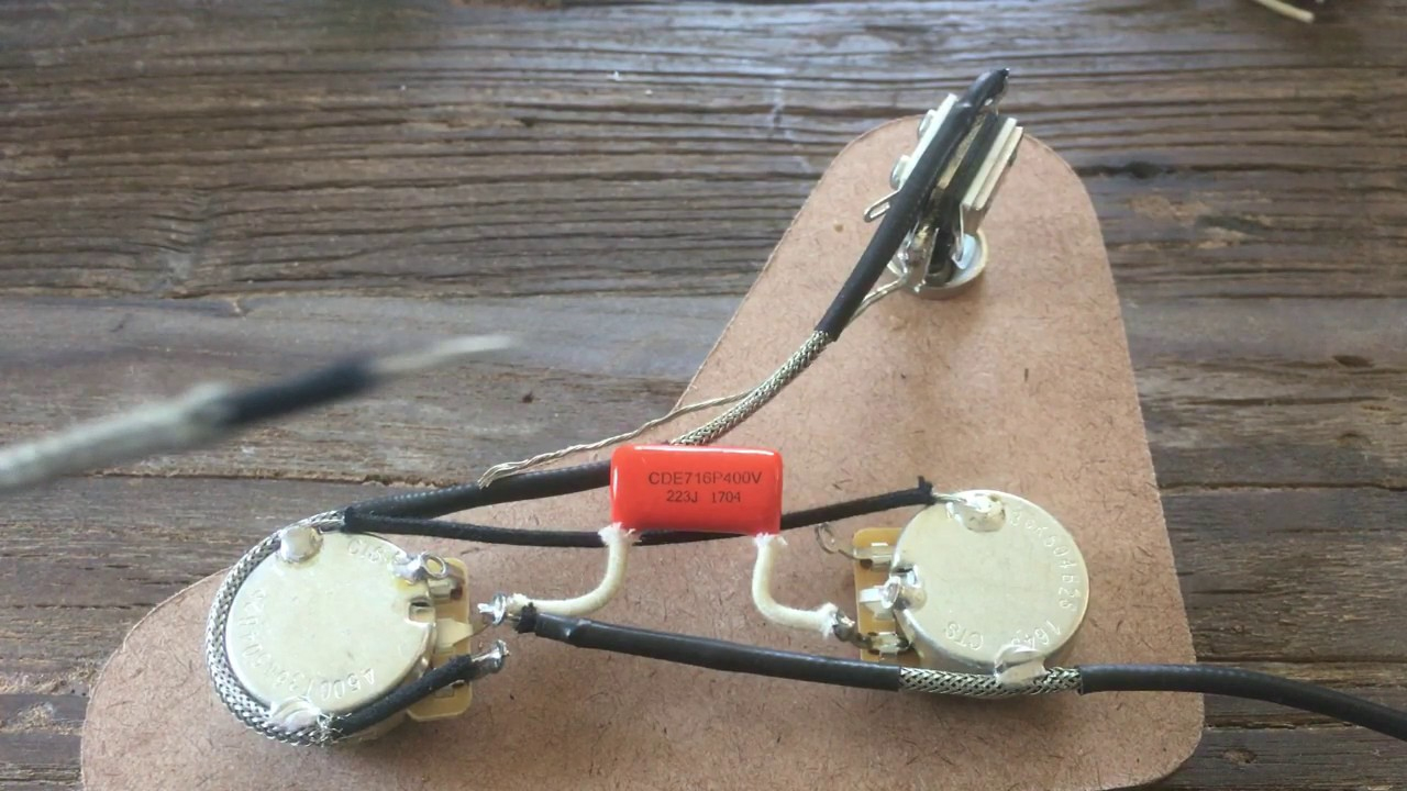 Easy Install Drop-In Upgraded Prs Se 50S Style Wiring Harness - Youtube - Prs Wiring Diagram