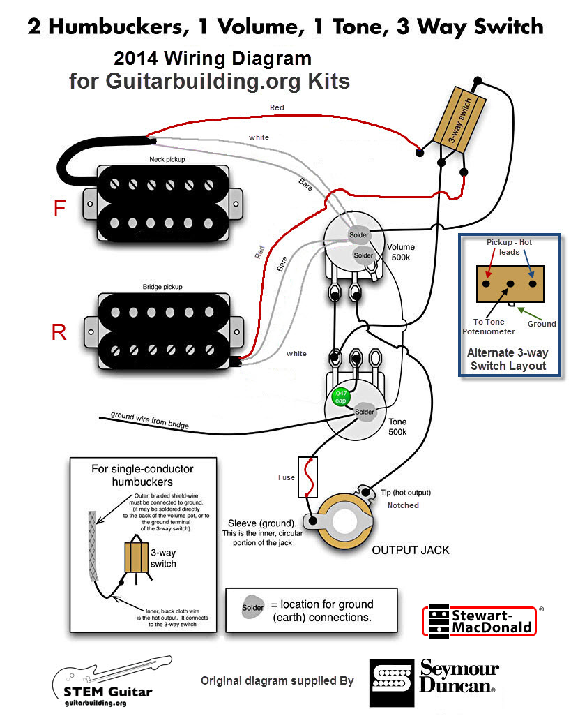 Electra Guitar Wiring Diagram | Manual E-Books - Electric Guitar Wiring Diagram