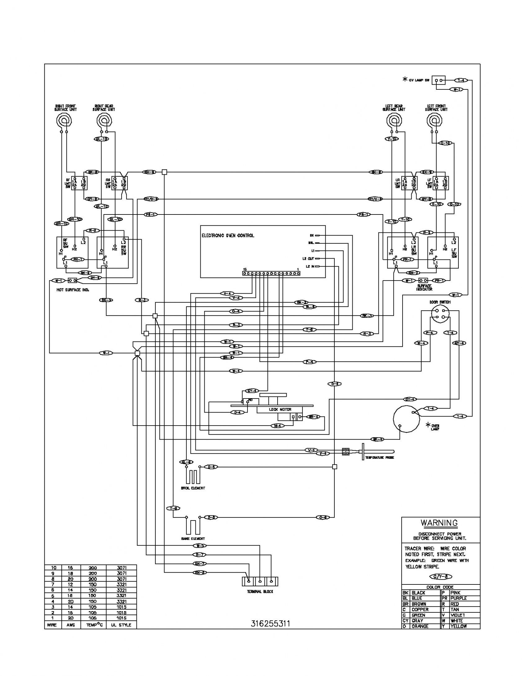 Electric Stove Wiring Diagram — Daytonva150 - Electric Stove Wiring Diagram