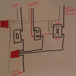 Electrical   Taking Power From Double Light Switch To Gfci Outlet   Dual Light Switch Wiring Diagram