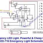 Emergency Led Lights. Powerful & Cheap Led 716 Circuit   Led Lighting Wiring Diagram