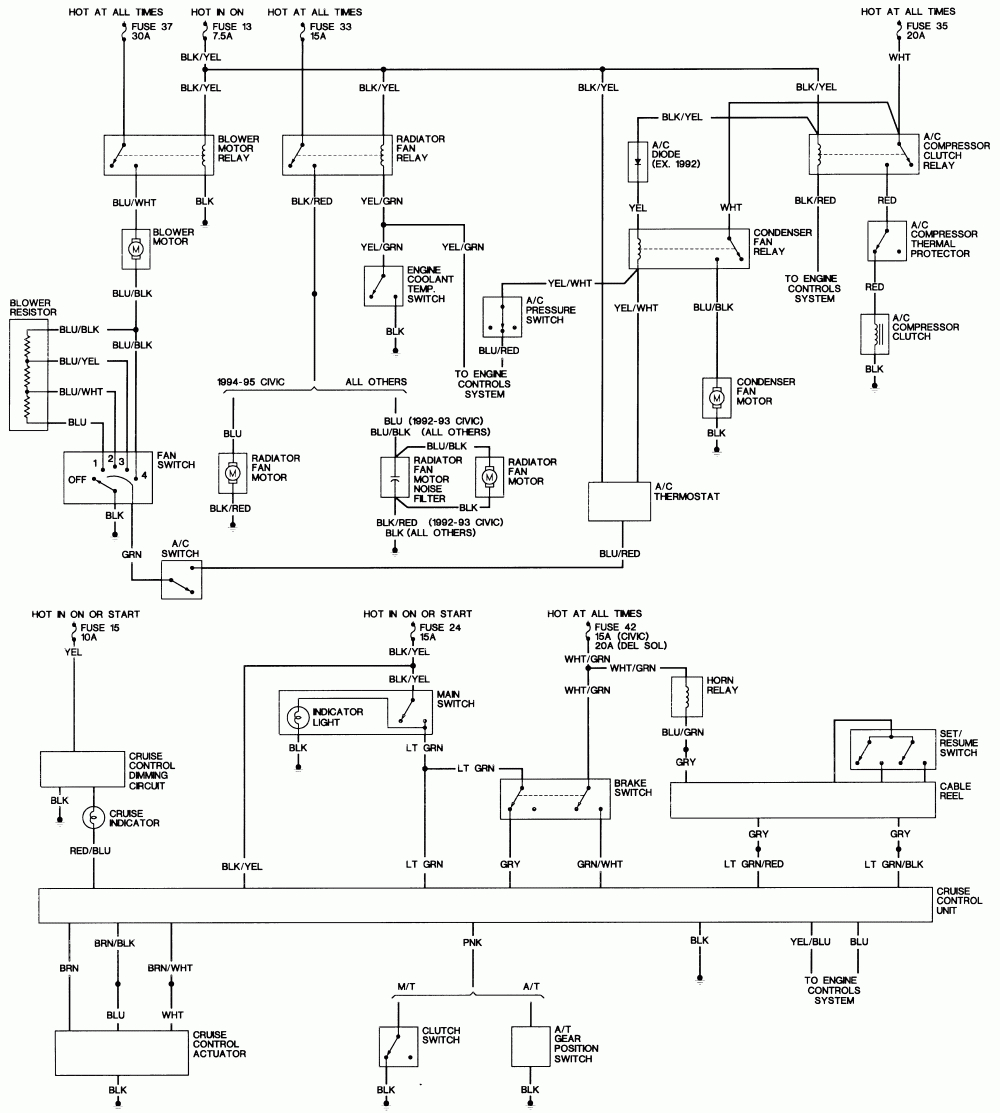 Ex Wire Diagram | Wiring Diagram - 2000 Honda Accord Radio Wiring Diagram