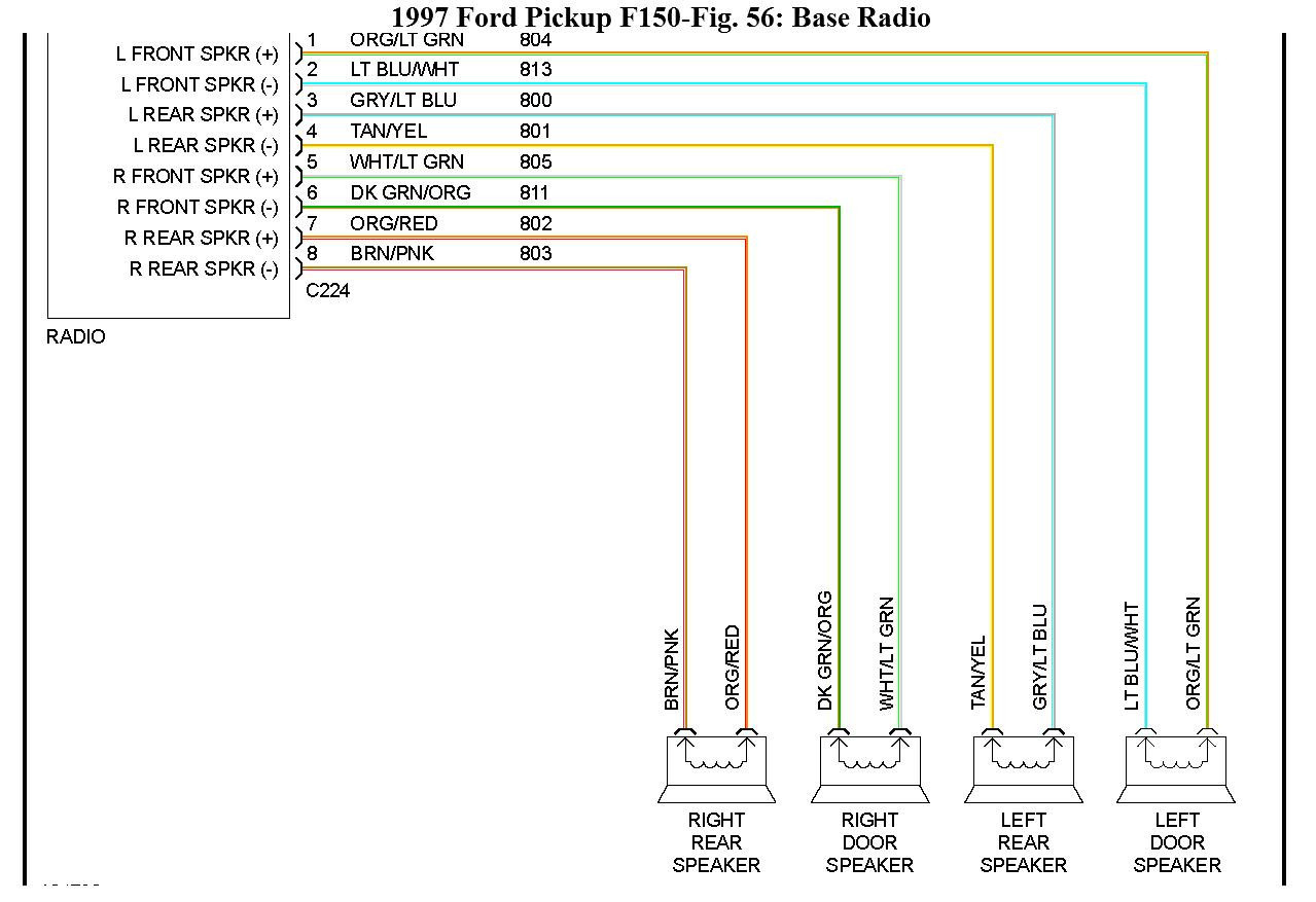 2001 Ford F150 Radio Wiring Diagram - Wiring Diagram