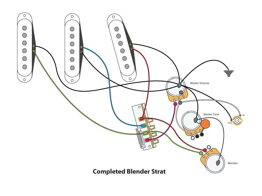 Fender Hss Strat Wiring Diagram 1 Vol Tone | Wiring Diagram - Hss Strat Wiring Diagram 1 Volume 2 Tone