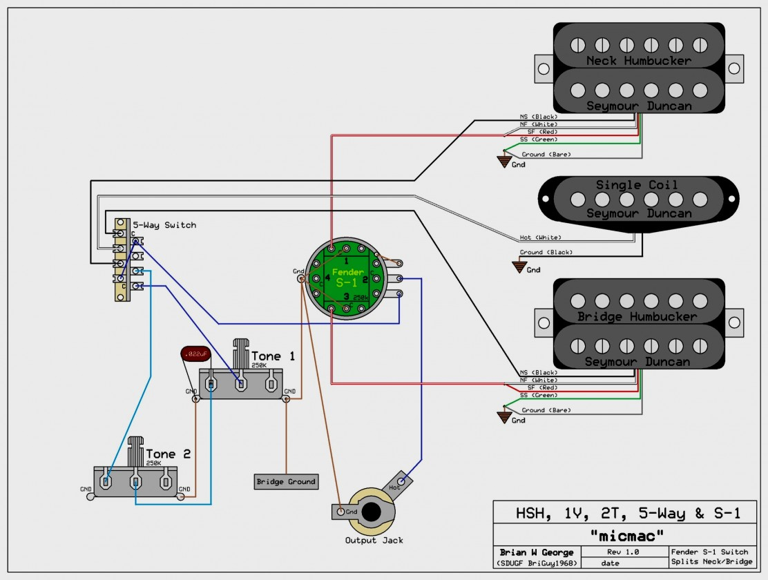 Fender Jaguar B Wiring Kit - Wiring Diagrams Hubs - Fender Jaguar Wiring Diagram
