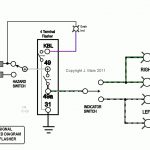 Flashers And Hazards   3 Pin Flasher Relay Wiring Diagram