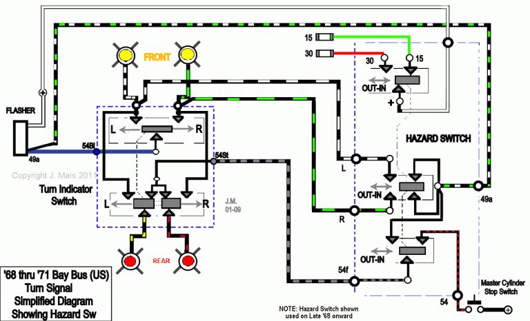 Flashers And Hazards - Turn Signal Flasher Wiring Diagram - Wiring Diagram