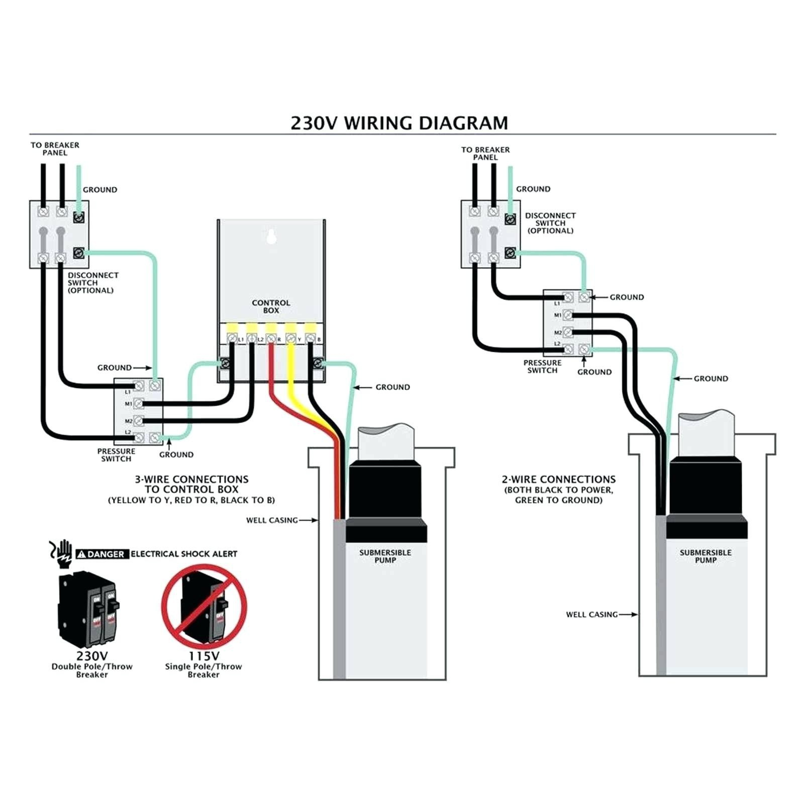 3 Wire Submersible Well Pump Wiring Diagram