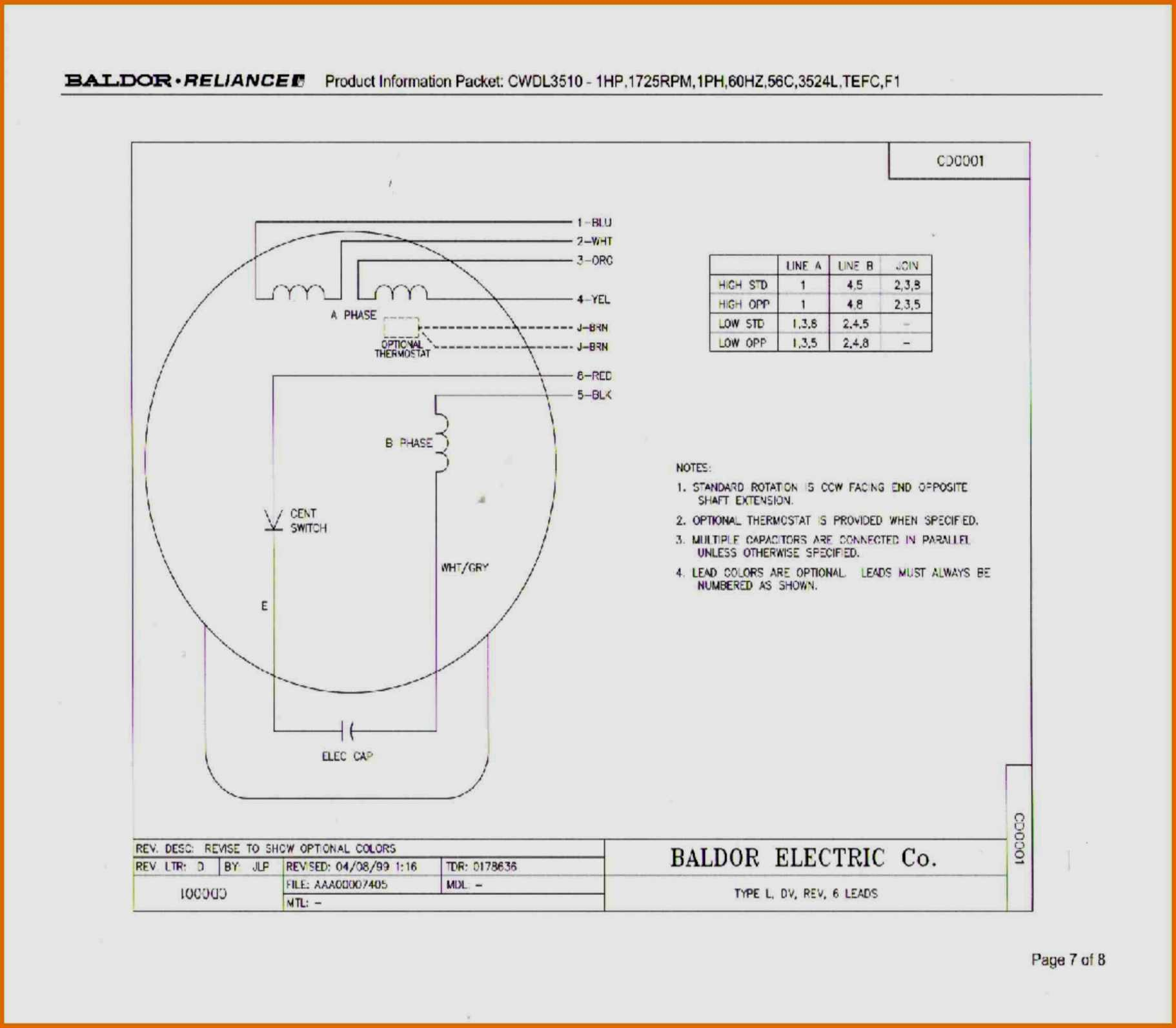 For Marathon Electric Motor Single Phase Wiring Diagrams | Wiring - 3 Phase 6 Lead Motor Wiring Diagram