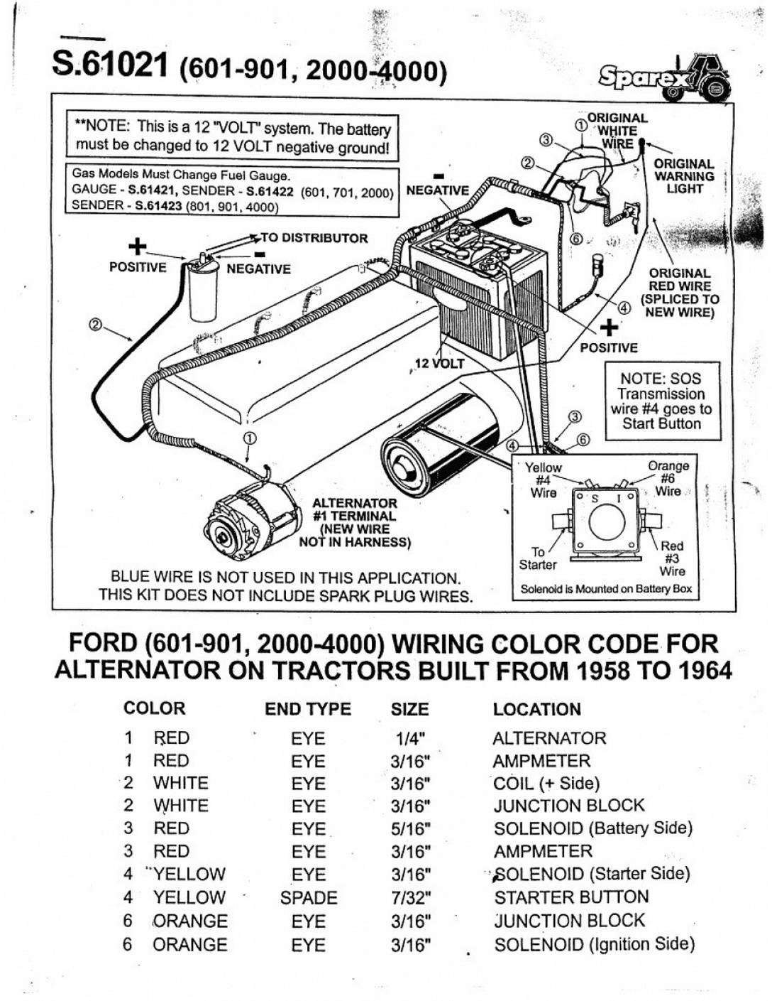 Ford 8N Tractor Wiring Diagram | Wiring Diagram - 8N Ford Tractor Wiring Diagram 6 Volt