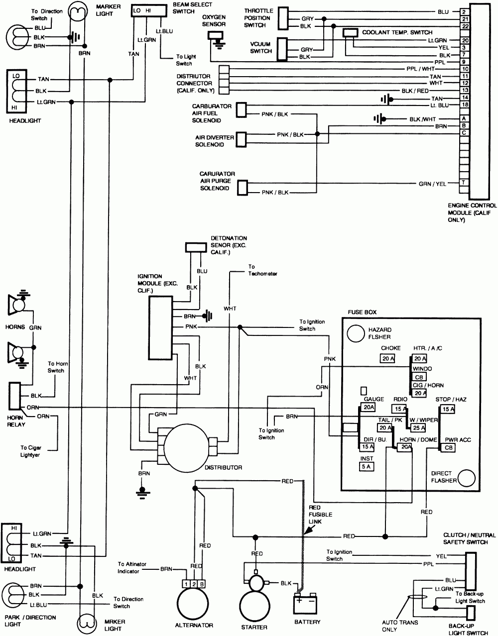 Free Wiring Diagram 1991 Gmc Sierra | Wiring Schematic For 83 K10 - 1979 Chevy Truck Wiring Diagram