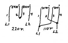 Fresh Electric Motor Wiring Diagram 110 To 220 Stunning Volt - Electric Motor Wiring Diagram 220 To 110