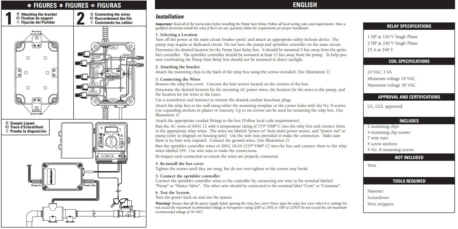 Gauges, Switches And Enclosures - Pump Start Relay - Perth - Pump Start Relay Wiring Diagram
