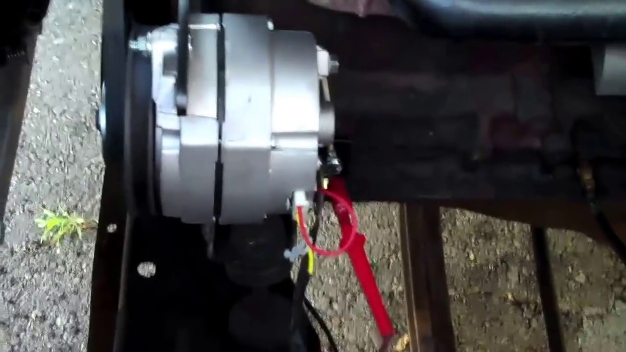 Generator To Alternator Coversion - Youtube - 12 Volt Ignition Coil Wiring Diagram