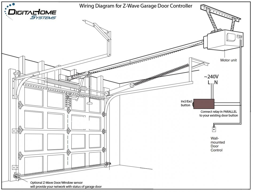Genie Garage Door Opener Sensor Wiring Diagram | Interesting - Chamberlain Garage Door Sensor Wiring Diagram