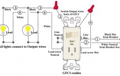 Gfci Outlet Wiring Diagram Combo Switch | Wiring Diagram - Gfci Outlet With Switch Wiring Diagram