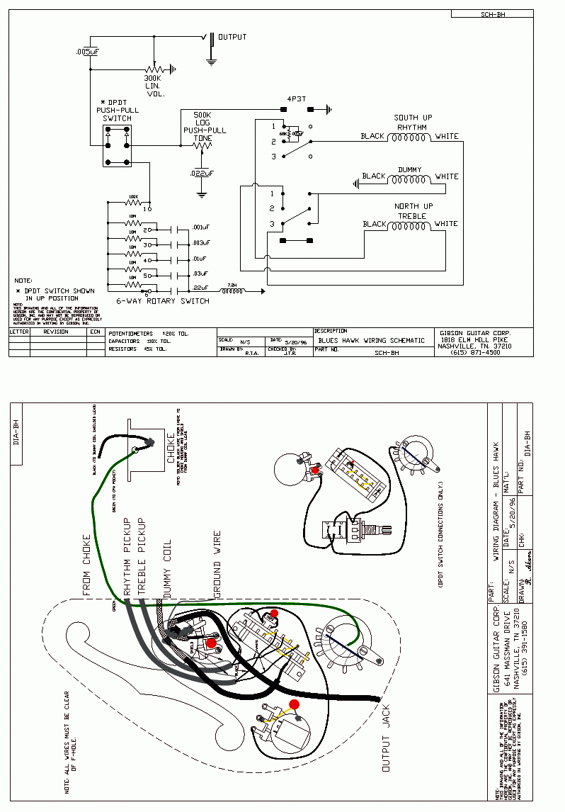 Gibson Sg Pickup Wiring - Wiring Diagrams Click - Sg Wiring Diagram