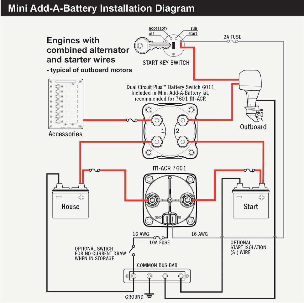Gm Dual Battery Wiring Kit | Wiring Diagram - Dual Alternator Wiring Diagram