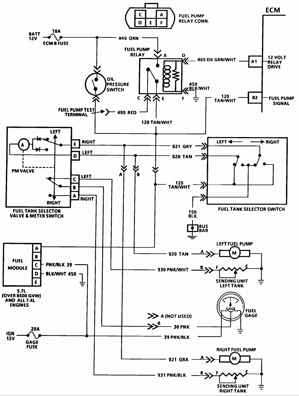 Gmc Pickup Wiring Diagrams | Wiring Library - Fuel Pump Wiring Diagram