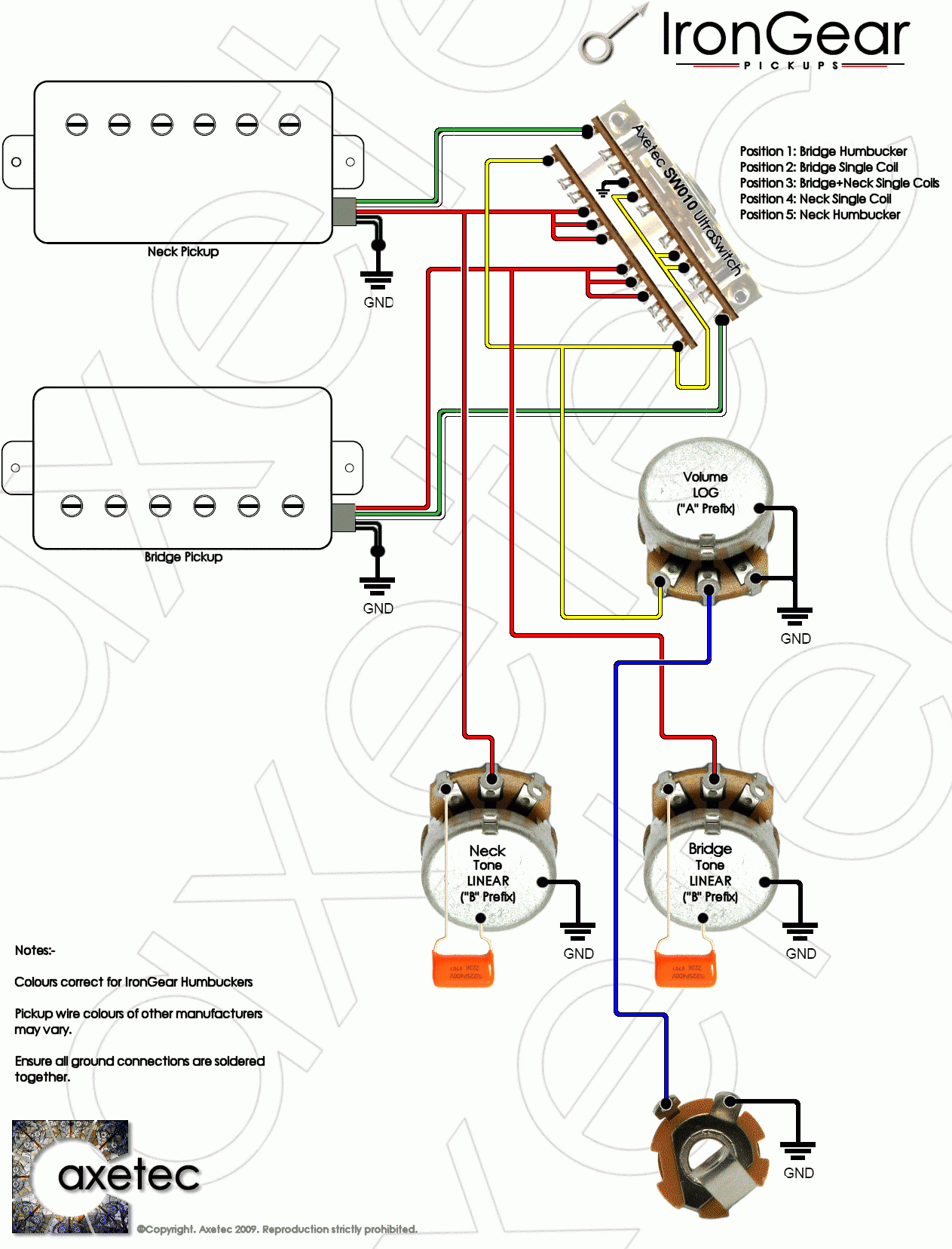 Guitar Wiring Diagram Confusion - Music: Practice &amp;amp; Theory Stack - Humbucker Wiring Diagram
