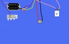 Guitar Wiring Diagrams 2 Pickups 1 Volume 1 Tone | Wiring Diagram - Guitar Wiring Diagram 2 Humbucker 1 Volume 1 Tone