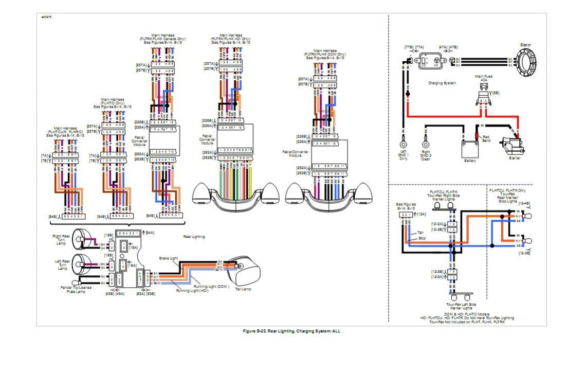 Harley Radio Wiring Harness | Manual E-Books - Harley Davidson Radio Wiring Diagram