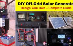 High-Capacity Off-Grid Solar Generator (Rev 4) -- Wiring Diagram - Off Grid Solar System Wiring Diagram